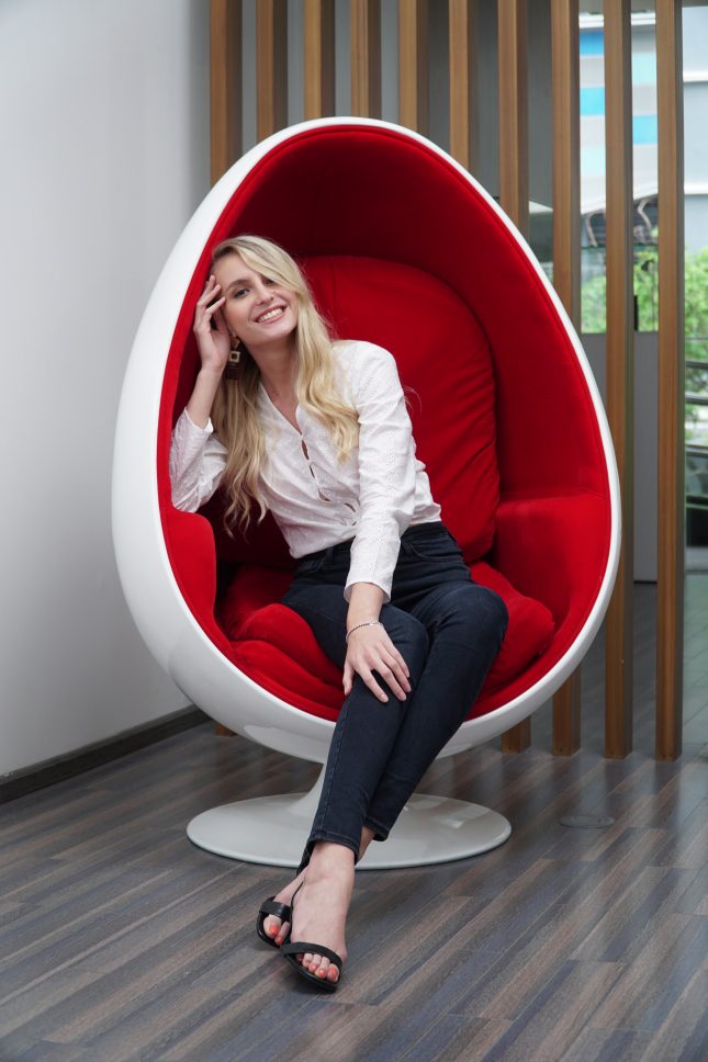 Women after Teeth Whitening