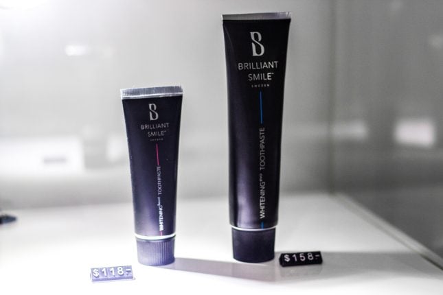 Brilliant Smile whitening toothpaste